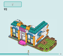 LEGO 41742 instructions page 111 – build guide