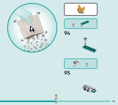 LEGO 41742 instructions page 113 – build guide
