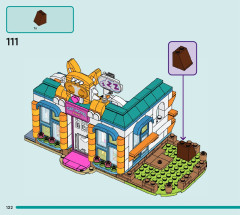 LEGO 41742 instructions page 122 – build guide