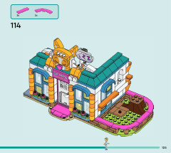 LEGO 41742 instructions page 125 – build guide