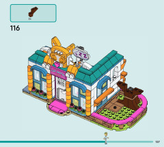 LEGO 41742 instructions page 127 – build guide