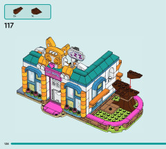 LEGO 41742 instructions page 128 – build guide