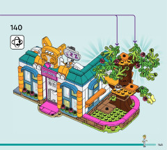 LEGO 41742 instructions page 145 – build guide