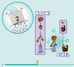 LEGO 41742 instructions page 42 – build guide