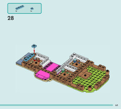 LEGO 41742 instructions page 43 – build guide