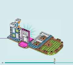 LEGO 41742 instructions page 62 – build guide