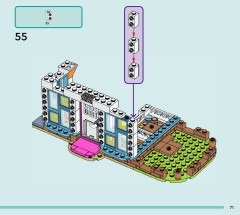 LEGO 41742 instructions page 71 – build guide