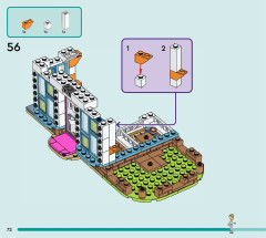 LEGO 41742 instructions page 72 – build guide