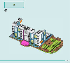 LEGO 41742 instructions page 77 – build guide