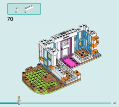 LEGO 41742 instructions page 87 – build guide