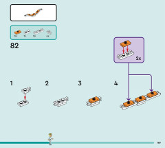LEGO 41742 instructions page 99 – build guide