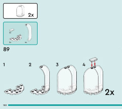 LEGO 41743 instructions page 102 – build guide