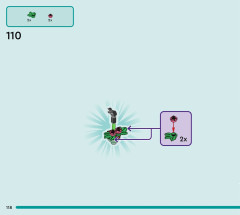 LEGO 41743 instructions page 118 – build guide