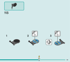 LEGO 41743 instructions page 121 – build guide