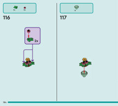 LEGO 41743 instructions page 124 – build guide