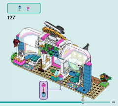 LEGO 41743 instructions page 133 – build guide