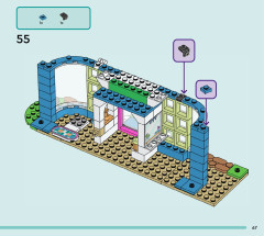 LEGO 41743 instructions page 67 – build guide