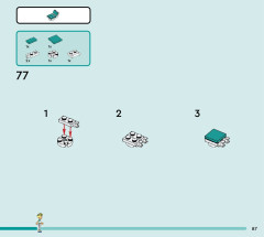LEGO 41743 instructions page 87 – build guide