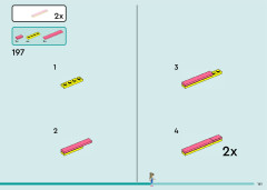 LEGO 41744 instructions page 161 – build guide