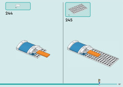 LEGO 41744 instructions page 187 – build guide