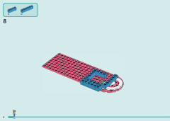 LEGO 41744 instructions page 8 – build guide