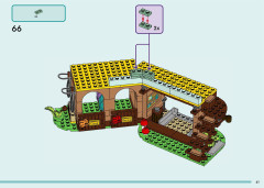 LEGO 41745 instructions page 61 – build guide