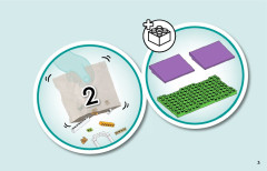 LEGO 41746 instructions page 3 – build guide