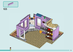 LEGO 41747 instructions page 101 – build guide