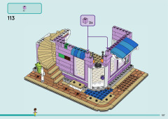 LEGO 41747 instructions page 107 – build guide