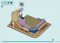 LEGO 41747 instructions page 84 – build guide