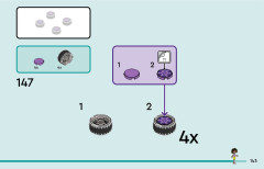 LEGO 41749 instructions page 143 – build guide