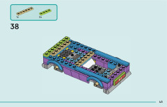 LEGO 41749 instructions page 43 – build guide