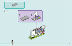 LEGO 41749 instructions page 85 – build guide