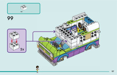 LEGO 41749 instructions page 97 – build guide