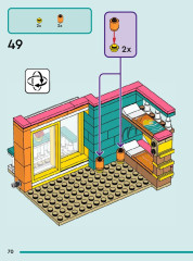 LEGO 41754 instructions page 70 – build guide