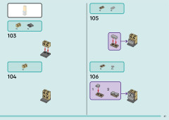 LEGO 41756 instructions page 61 – build guide