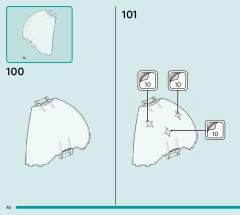 LEGO 41760 instructions page 70 – build guide
