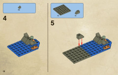 LEGO 4181 instructions page 12 – build guide