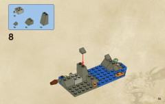 LEGO 4181 instructions page 15 – build guide