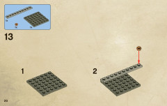 LEGO 4181 instructions page 20 – build guide