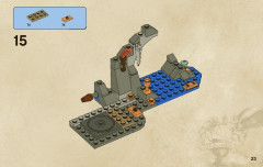 LEGO 4181 instructions page 23 – build guide
