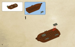 LEGO 4181 instructions page 4 – build guide