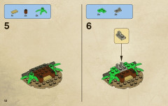 LEGO 4182 instructions page 12 – build guide