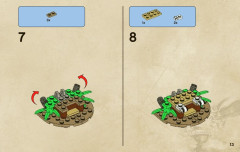 LEGO 4182 instructions page 13 – build guide