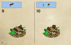 LEGO 4182 instructions page 14 – build guide