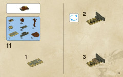 LEGO 4182 instructions page 15 – build guide