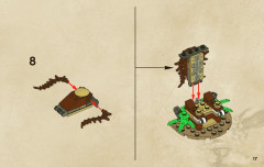 LEGO 4182 instructions page 17 – build guide