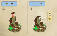 LEGO 4182 instructions page 18 – build guide