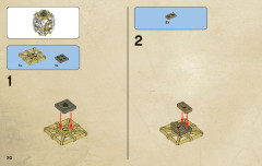 LEGO 4182 instructions page 20 – build guide