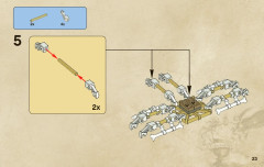 LEGO 4182 instructions page 23 – build guide
